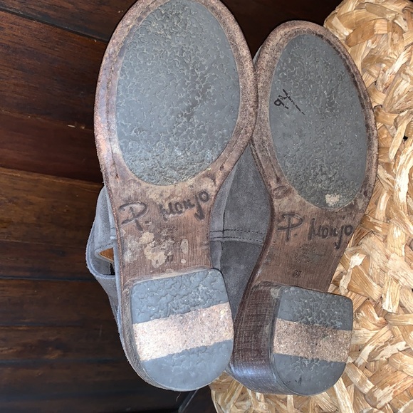 P. Monjo Suede ankle boots - Picture 6 of 7